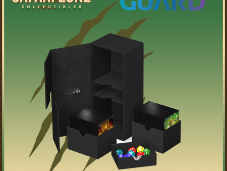 Ultimate Guard: Twin Flip n Tray 266+ Xenoskin - Black Online Hot Sale