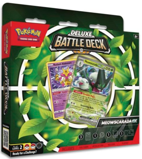 Pokémon | Mazo Deluxe Meowscarada EX Inglés 2023 Online now