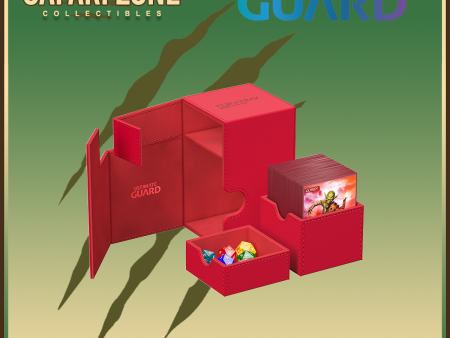 Ultimate Guard: Flip n Tray 80+ Xenoskin - Red Discount