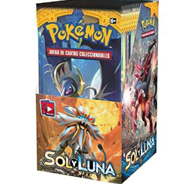 Pokémon | Caja 18 Sobres Sol y Luna Español 2017 Discount