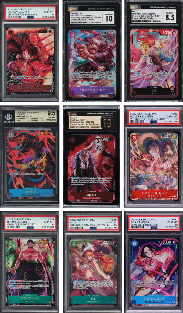 Mystery One Piece | Una carta gradeada de One Piece TCG - PSA, BGS, CGC Hot on Sale