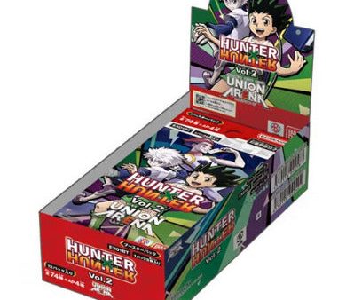 Union Arena | Caja de 12 Sobre Hunter X Hunter Vol.2 Japonés 2024 Online now