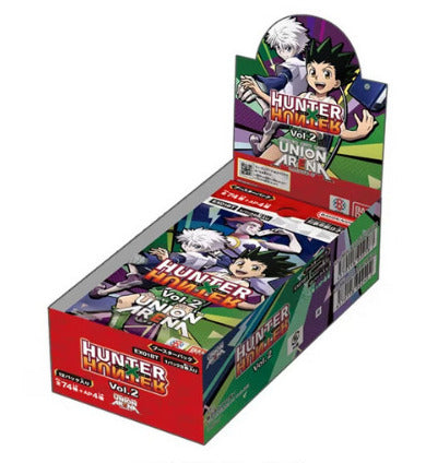 Union Arena | Caja de 12 Sobre Hunter X Hunter Vol.2 Japonés 2024 Online now