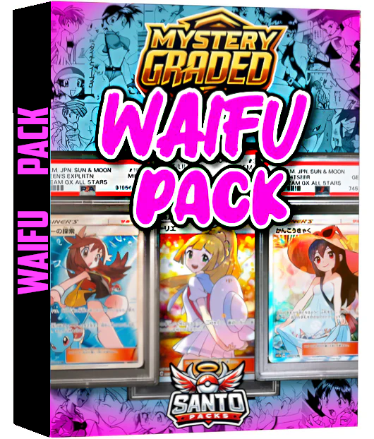 Mystery Graded Card | Waifu Pack PSA 10 | Santo Packs Online Hot Sale