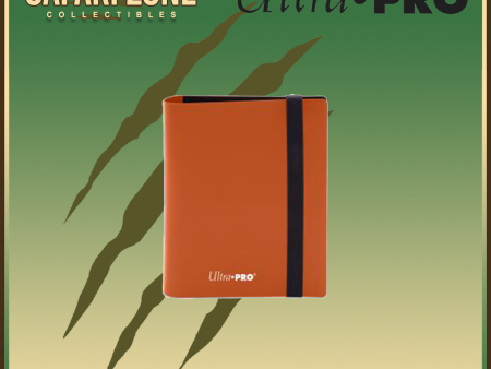 Ultra Pro: PRO Binder 2-Pocket Eclipse - Pumpkin Orange Discount