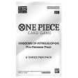 One Piece | OP-04 Sobre Prerelease Pack Kingdom of Intrigue Inglés 2023 For Discount