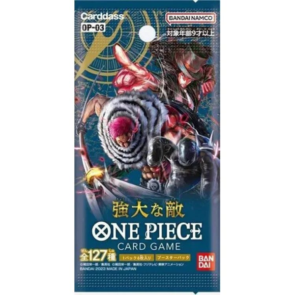 One Piece | Caja 24 Sobres Pillars of Strength OP03 Inglés 2023 Fashion