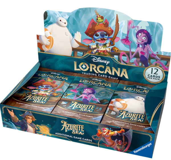 Disney | Caja 24 Sobre Lorcana Azurite Sea (6AZS) Inglés 2024 For Cheap