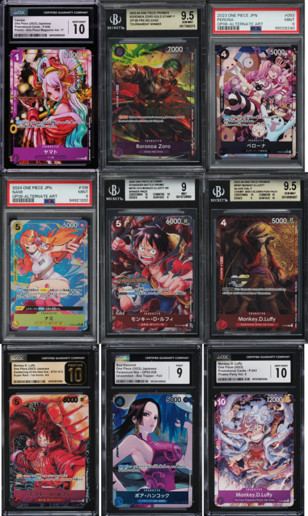 Mystery One Piece | Una carta gradeada de One Piece TCG - PSA, BGS, CGC Hot on Sale