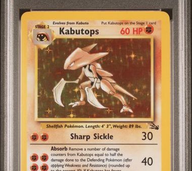 Kabutops 9 62 Fossil PSA 8 97376185 Discount