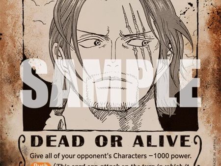 Shanks (Wanted Poster) [Emperors in the New World] Discount