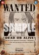 Shanks (Wanted Poster) [Emperors in the New World] Discount