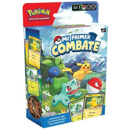 Pokémon | Mazo Mi Primera Batalla Pikachu y Bulbasaur Español 2023 Cheap