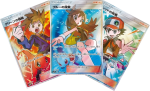 Pokémon | Lote Red, Blue y Green Japonés 2018 For Sale