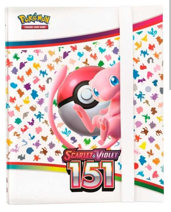 151 x Pokémon | Álbum 360 Bolsillos 9 por Página Simple de 151 Mew Online now