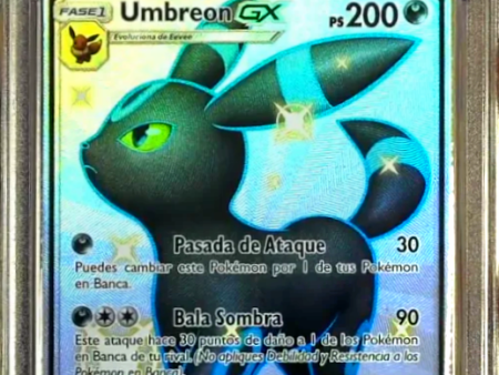 AP 9.5 | Umbreon GX (HIF SV69) Hidden Fates Español 2019 Hot on Sale