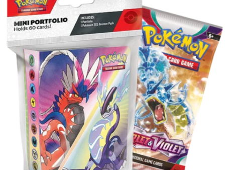 Pokémon | Álbum 60 Bolsillos Miraidon & Koraidon + Sobre Scarlet & Violet Inglés 2023 Online