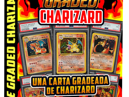 Mystery Graded Card | Una Carta Gradeada de Charizard - Charipack - PSA, BGS, CGC For Cheap