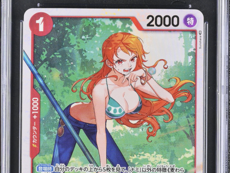 CGC 10 | One Piece Nami (OP01-016) Ultimate Deck - The Three Captains 2024 Japonés Hot on Sale