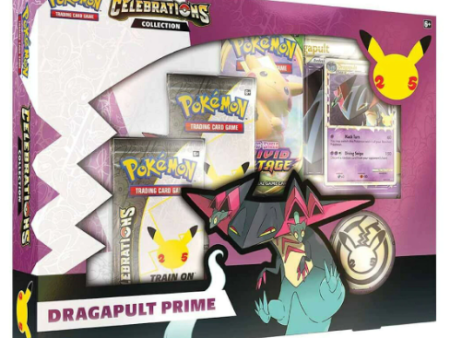 Pokémon | Caja Dragapult Prime Celebrations 2021 Fashion