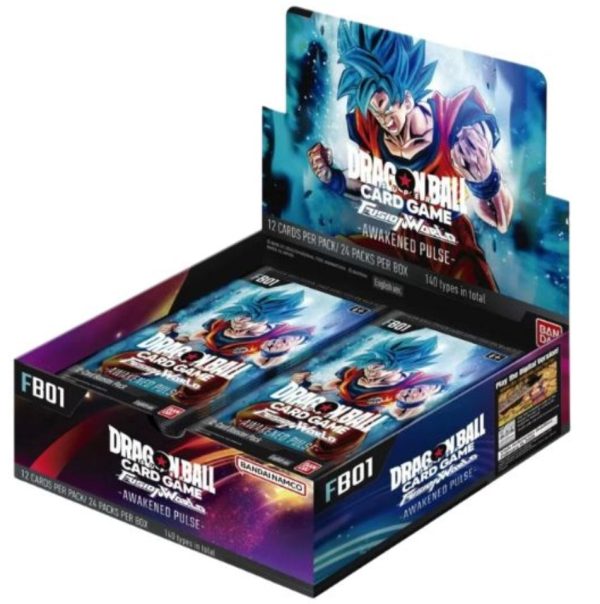 Dragon Ball | Caja 24 Sobres Fusion World FB-01 Awakened Pulse Inglés 2024 Online