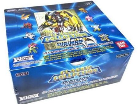 Digimon | Caja 24 Sobres Classic Collection Ex-01 2021 Supply