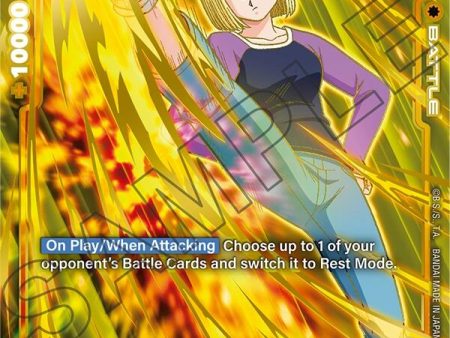 Android 18 (Championship Pack 03 - Finalist) [Fusion World Tournament Cards] Hot on Sale