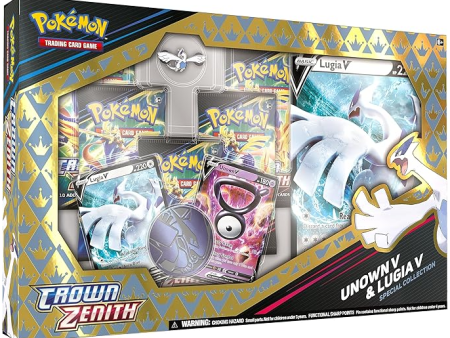 Pokémon | Caja Crown Zenith Unown V & Lugia V Inglés 2023 For Discount