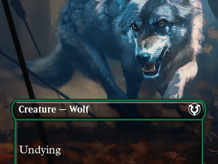 Young Wolf (Borderless) [Innistrad Remastered] on Sale