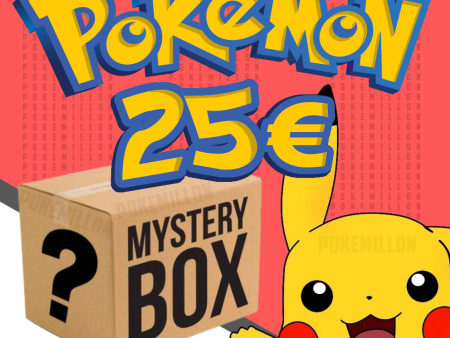 Pokémon Mystery Box 25€ Caja Misteriosa de Cartas Pokémon Online Hot Sale