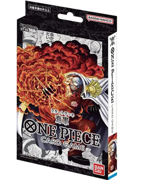 One Piece | Mazo de Iniciación de Akainu Navy Marine ST-06 Inglés 2023 Hot on Sale