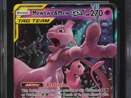 CGC 9 | Mewtwo & Mew GX (UNM 71) Unified Minds 2019 Inglés For Cheap