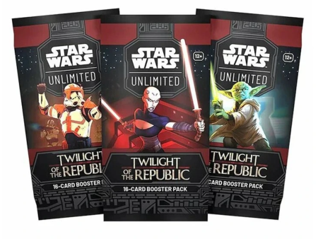 Star Wars Unlimited | Sobres Twilight of the Republic Booster Box Inglés 2024 Supply