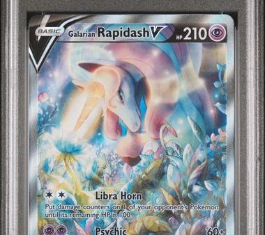 Galarian Rapidash V 168 198 Sword & Shield: Chilling Reign PSA 10 90891212 Sale