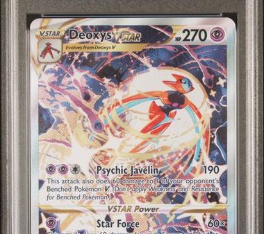 Deoxys VSTAR GG46 GG70 Sword & Shield: Crown Zenith PSA 10 99661959 Online Sale