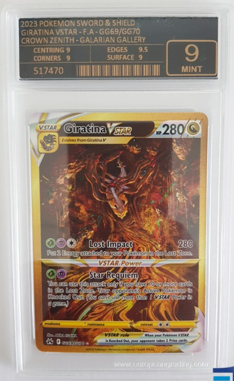 EG 9.0 | Giratina VSTAR (CRZ GG69) Crown Zenith Inglés 2022 Online Sale