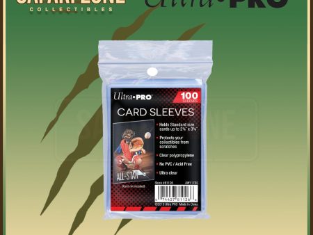 Ultra pro: Soft Sleeves - Penny Sleeves 100 Count pack Hot on Sale