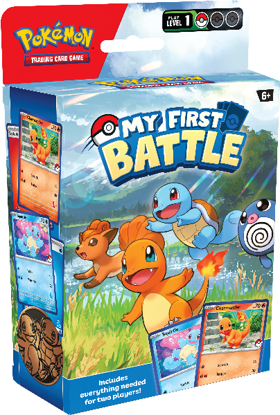 Pokémon | Mazo My First Battle Charmander & Squirtle Inglés 2023 on Sale