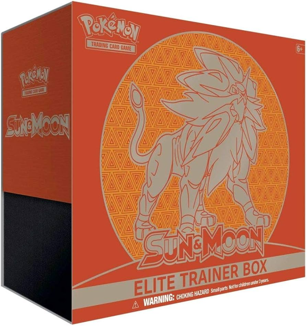 Pokémon | Caja Élite de Entrenador Sun & Moon Solgaleo Inglés 2021 For Discount