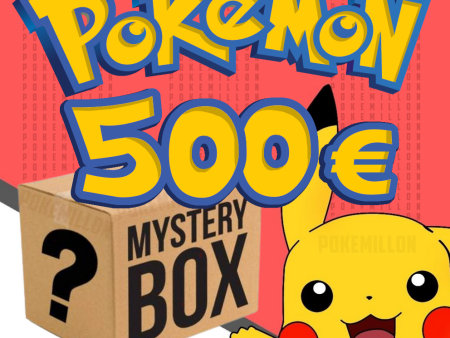 Pokémon Mystery Box 500€ Caja Misteriosa de Cartas Pokémon For Cheap