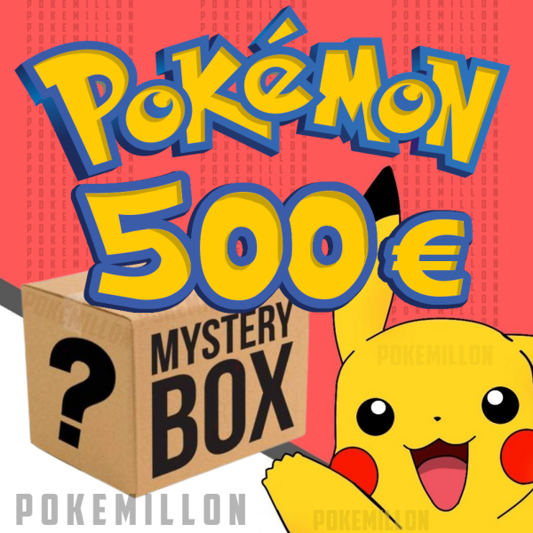 Pokémon Mystery Box 500€ Caja Misteriosa de Cartas Pokémon For Cheap