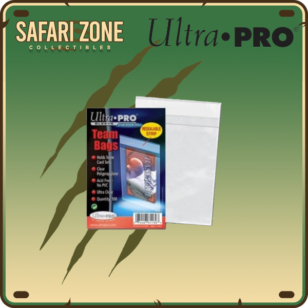 Ultra Pro: Resealable Team Bags (100 Pk) on Sale