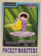 Pokémon | Carta Carddass de Weepinbell EX-NM Japonés 1997 Fashion