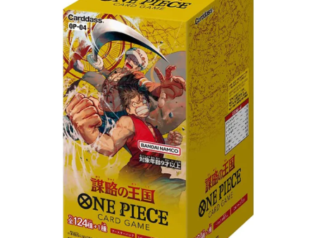 One Piece | Caja 24 Sobres Kingdom of Intrigue OP-04 Japonés 2023 Sale