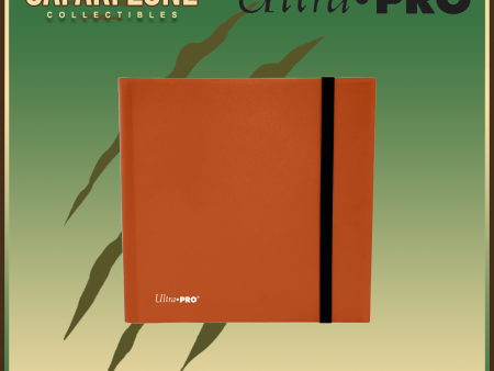 Ultra Pro: 12-Pocket Eclipse Binder - Pumpkin Orange on Sale