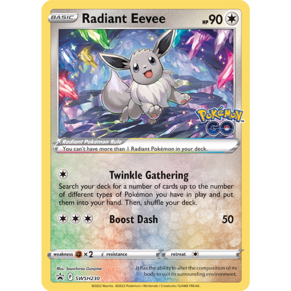 Pokémon x Pokémon GO Colección Premium Eevee Luminoso Español 2022 For Sale