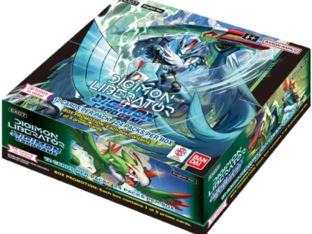 Digimon | Caja 24 Sobres Digimon Liberator Booster Box EX-07 Ingles 2024 Discount