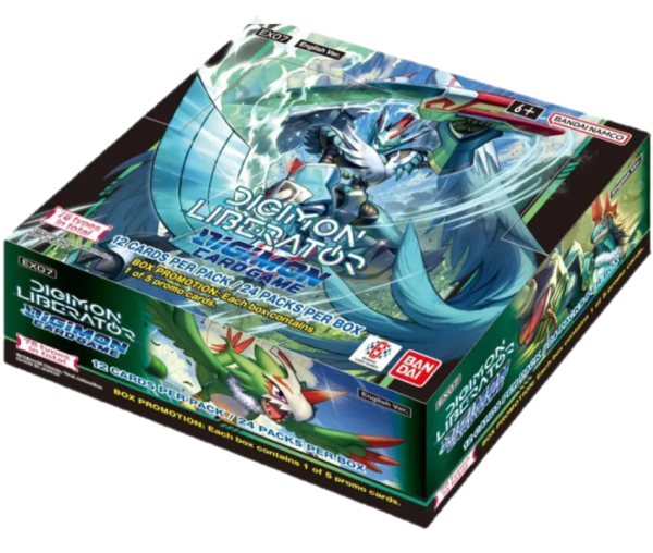 Digimon | Caja 24 Sobres Digimon Liberator Booster Box EX-07 Ingles 2024 Discount