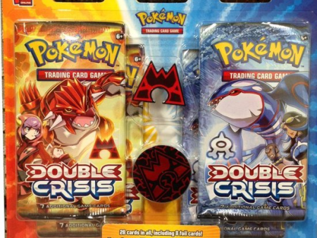 Pokémon | Blíster 4 Sobres Double Crisis Team Magma Inglés 2015 Cheap