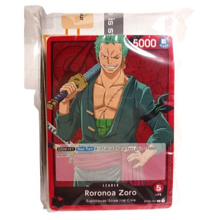 One Piece | Kit Super Prerelease Mazo + Promo Inglés 2023 Online now